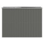 Cobertizo de jardín acero galvanizado gris claro 192x274x223 cm de vidaXL, Cobertizos - Ref: Foro24-3147439, Precio: 387,68 €...
