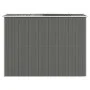 Garden shed light gray galvanized steel 192x274x223 cm by vidaXL, Sheds - Ref: Foro24-3147439, Price: 397,39 €, Discount: %