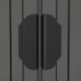 Cobertizo de jardín acero galvanizado gris claro 192x274x223 cm de vidaXL, Cobertizos - Ref: Foro24-3147439, Precio: 387,68 €...