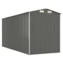 Cobertizo de jardín acero galvanizado gris claro 192x440x223 cm de vidaXL, Cobertizos - Ref: Foro24-3147441, Precio: 598,77 €...