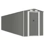 Light gray galvanized steel garden shed 192x855x223 cm by vidaXL, Sheds - Ref: Foro24-3147446, Price: 946,69 €, Discount: %