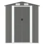 Light gray galvanized steel garden shed 192x855x223 cm by vidaXL, Sheds - Ref: Foro24-3147446, Price: 946,69 €, Discount: %