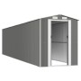 Cobertizo de jardín acero galvanizado gris claro 192x855x223 cm de vidaXL, Cobertizos - Ref: Foro24-3147446, Precio: 956,90 €...