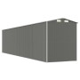 Cobertizo de jardín acero galvanizado gris claro 192x855x223 cm de vidaXL, Cobertizos - Ref: Foro24-3147446, Precio: 956,90 €...