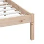 Solid wood bed frame 150x200 cm by vidaXL, Beds and slatted bases - Ref: Foro24-3100594, Price: 126,97 €, Discount: %