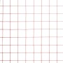 Alambrada de gallinero acero revestimiento PVC rojo 25x1,5 m