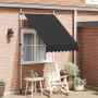 Toldo retráctil de funcionamiento manual antracita 150 cm