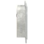 Armario espejo baño luz LED acrílico gris hormigón 60x12x45 cm