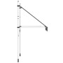Toldo retráctil de funcionamiento manual antracita 150 cm