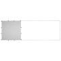Perrera de acero plateado 330x110x110 cm de vidaXL, Casetas y cercados para perros - Ref: Foro24-150786, Precio: 230,24 €, De...