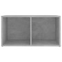 Mueble para TV madera contrachapada gris hormigón 72x35x36,5 cm en Muebles TV | Comprar online en Foro24