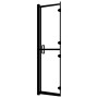 Faltduschwand ESG schwarz 80x140 cm von vidaXL, Duschtüren - Ref: Foro24-150818, Preis: 132,74 €, Rabatt: %