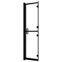 Faltduschwand ESG schwarz 80x140 cm von vidaXL, Duschtüren - Ref: Foro24-150818, Preis: 130,28 €, Rabatt: %