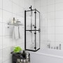 Faltduschwand ESG schwarz 100x140 cm von vidaXL, Duschtüren - Ref: Foro24-150819, Preis: 140,86 €, Rabatt: %