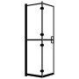 Folding shower screen ESG black 100x140 cm by vidaXL, shower doors - Ref: Foro24-150819, Price: 136,03 €, Discount: %