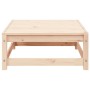 Juego de muebles de jardín 3 piezas madera maciza de pino