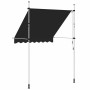 Toldo retráctil de operación manual antracita 200 cm