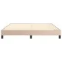 Cappuccino synthetic leather bed frame 180x200 cm by vidaXL, Beds and slatted bases - Ref: Foro24-3120717, Price: 111,78 €, D...