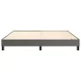 Graues Kunstlederbettgestell 160x200 cm von vidaXL, Betten und Lattenroste - Ref: Foro24-3120710, Preis: 101,59 €, Rabatt: %