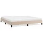 Bettgestell aus Cappuccino-Kunstleder, 180 x 200 cm von vidaXL, Betten und Lattenroste - Ref: Foro24-346921, Preis: 113,39 €,...