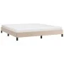 Cappuccino synthetic leather bed frame 180x200 cm by vidaXL, Beds and slatted bases - Ref: Foro24-346921, Price: 111,21 €, Di...