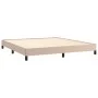Cappuccino synthetic leather bed frame 180x200 cm by vidaXL, Beds and slatted bases - Ref: Foro24-346921, Price: 111,21 €, Di...