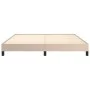 Cappuccino synthetic leather bed frame 180x200 cm by vidaXL, Beds and slatted bases - Ref: Foro24-346921, Price: 111,21 €, Di...