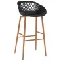 High table and bar stools 5 pieces black and white by vidaXL, Furniture sets for kitchens and dining rooms - Ref: Foro24-3057...