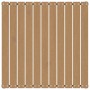 Set de muebles de jardín 2 pzas cojines madera pino marrón miel