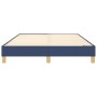 Blue fabric bed frame 140x190 cm by vidaXL, Beds and slatted bases - Ref: Foro24-3120612, Price: 99,51 €, Discount: %