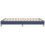 Blue fabric bed frame 140x190 cm by vidaXL, Beds and slatted bases - Ref: Foro24-3120612, Price: 99,51 €, Discount: %
