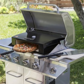 Schwarzes Pizzaofen-Set von BakerStone von BakerStone, Geräte zur Pizzaherstellung - Ref: Foro24-441231, Preis: 213,73 €, Rab...