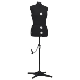 Verstellbare Schneiderpuppe Frau schwarz Gr. M 40-46 von vidaXL, Galanten in der Nacht - Ref: Foro24-288488, Preis: 213,12 €,...