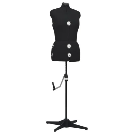 Adjustable female tailor's mannequin, black, size M 40-46 by vidaXL, Gallants at night - Ref: Foro24-288488, Price: 212,34 €,...