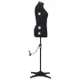 Adjustable female tailor's mannequin, black, size M 40-46 by vidaXL, Gallants at night - Ref: Foro24-288488, Price: 212,34 €,...