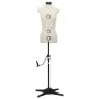 Adjustable tailor mannequin woman cream color size S 33-40 by vidaXL, Gallants at night - Ref: Foro24-288484, Price: 203,10 €...