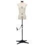Verstellbare Schneiderpuppe für Damen, cremefarben, Größe S 33-40 von vidaXL, Galanten in der Nacht - Ref: Foro24-288484, Pre...