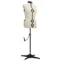 Adjustable tailor mannequin woman cream color size M 40-46 by vidaXL, Gallants at night - Ref: Foro24-288487, Price: 226,49 €...