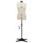 Adjustable tailor mannequin woman cream color size M 40-46 by vidaXL, Gallants at night - Ref: Foro24-288487, Price: 220,64 €...