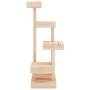 Solid pine wood cat tree 45.5x49x103 cm by vidaXL, Cat furniture - Ref: Foro24-824648, Price: 72,47 €, Discount: %