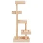Kratzbaum aus massivem Kiefernholz, 45,5 x 49 x 103 cm von vidaXL, Katzenmöbel - Ref: Foro24-824648, Preis: 72,47 €, Rabatt: %