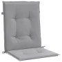 Cojín silla jardín respaldo bajo 6 uds tela Oxford gris de vidaXL, Cojines para sillas y sofás - Ref: Foro24-314132, Precio: ...