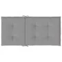 Cojín silla jardín respaldo bajo 6 uds tela Oxford gris de vidaXL, Cojines para sillas y sofás - Ref: Foro24-314132, Precio: ...