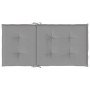 Cojín silla jardín respaldo bajo 6 uds tela Oxford gris de vidaXL, Cojines para sillas y sofás - Ref: Foro24-314132, Precio: ...