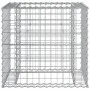 Garden bench with gabion basket impregnated pine wood by vidaXL, garden benches - Ref: Foro24-3196247, Price: 342,48 €, Disco...