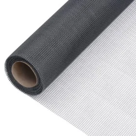Gray fiberglass mosquito net 112x2000 cm by vidaXL, fence panels - Ref: Foro24-150876, Price: 36,41 €, Discount: %