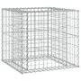 Banco de jardín con cesta de gaviones madera maciza de pino de vidaXL, Bancos de jardín - Ref: Foro24-3196242, Precio: 191,71...