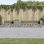 Garden bench with gabion basket impregnated pine wood by vidaXL, garden benches - Ref: Foro24-3196250, Price: 482,21 €, Disco...