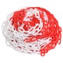 Rot-weiße Warnketten aus Kunststoff 100 m Ø6 mm von vidaXL, Sicherheitszeichen - Ref: Foro24-150926, Preis: 74,05 €, Rabatt: %