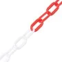 Red and white plastic warning chains 100 m Ø6 mm by vidaXL, Safety signs - Ref: Foro24-150926, Price: 86,84 €, Discount: %